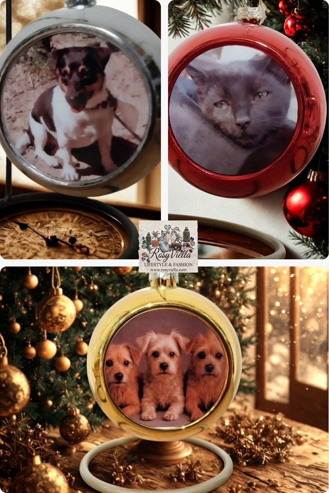 Maak jouw gepersonaliseerde kerstbal, Diversen, Rosyviella, Ophalen of Verzenden, Rosyviella, Nieuw