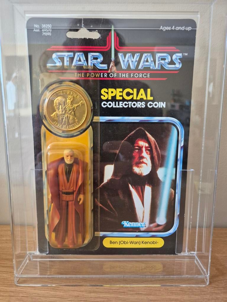 Vintage Star Wars Ben Obi-Wan Kenobi Power of the force MOC, Ophalen of Verzenden, Zo goed als nieuw, Actiefiguurtje