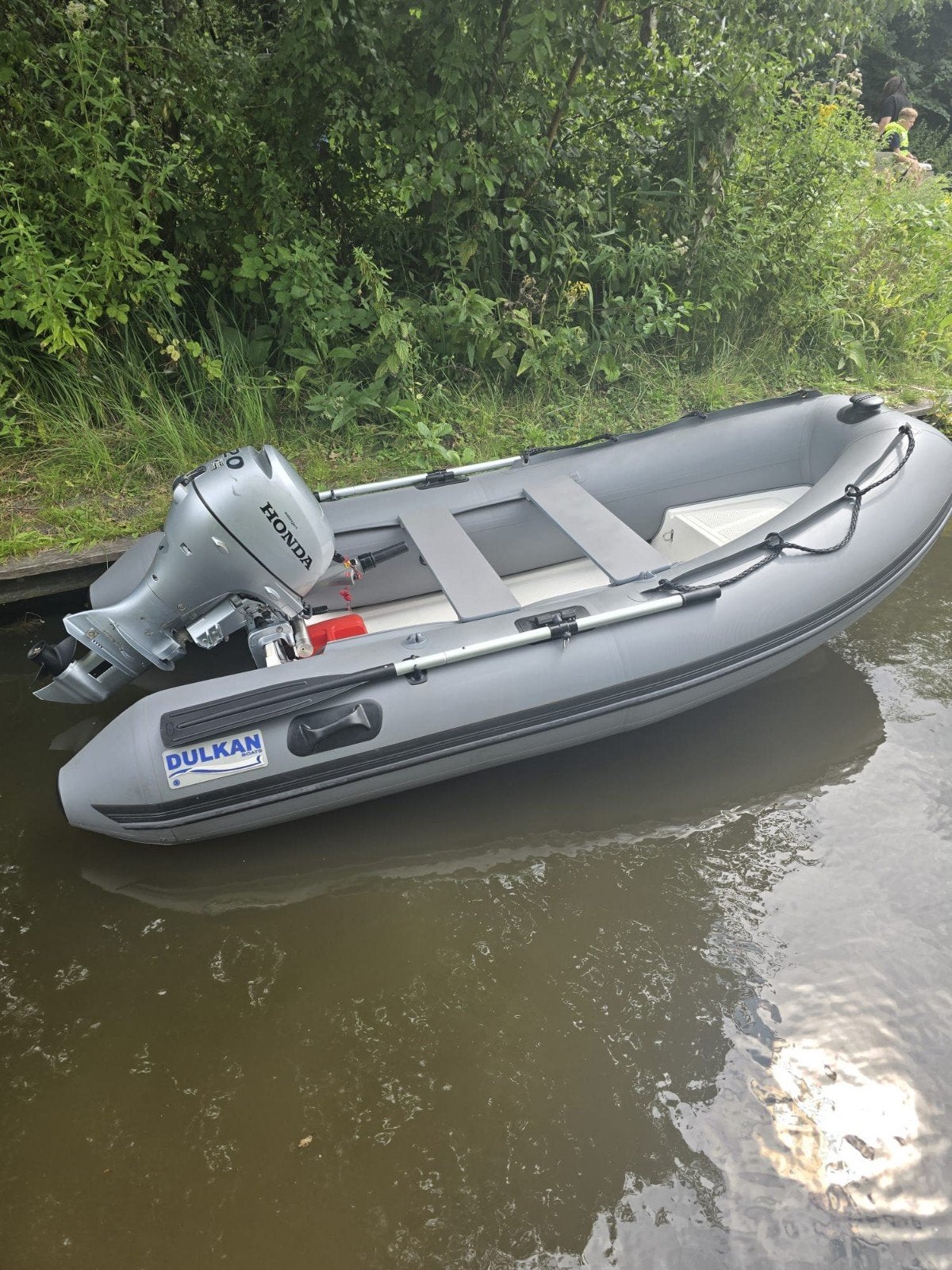 Complete Dulkan RIB 320,  2022+ Honda 20PK ,4-takt, 2019, Watersport en Boten, Polyester/glasvezel, Ophalen of Verzenden, Buitenboordmotor