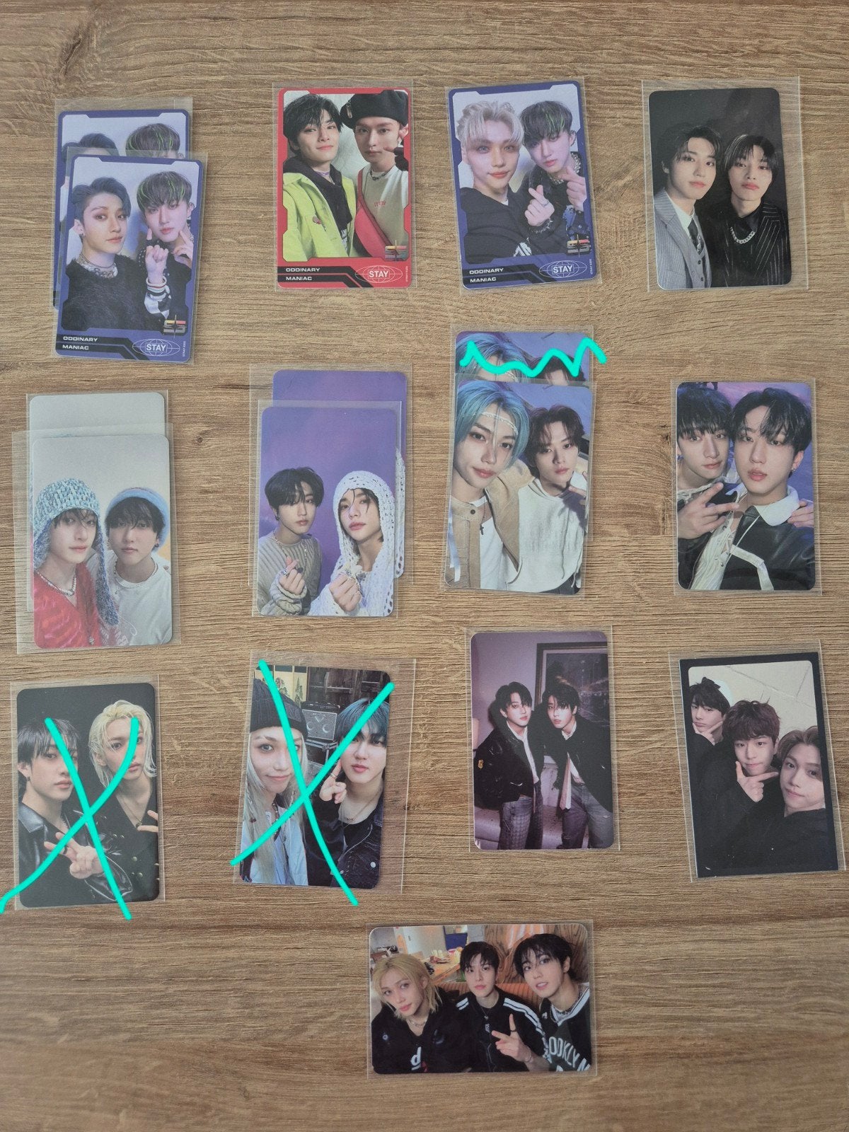 Stray kids unit photocards, Ophalen of Verzenden, Zo goed als nieuw, Foto of Kaart