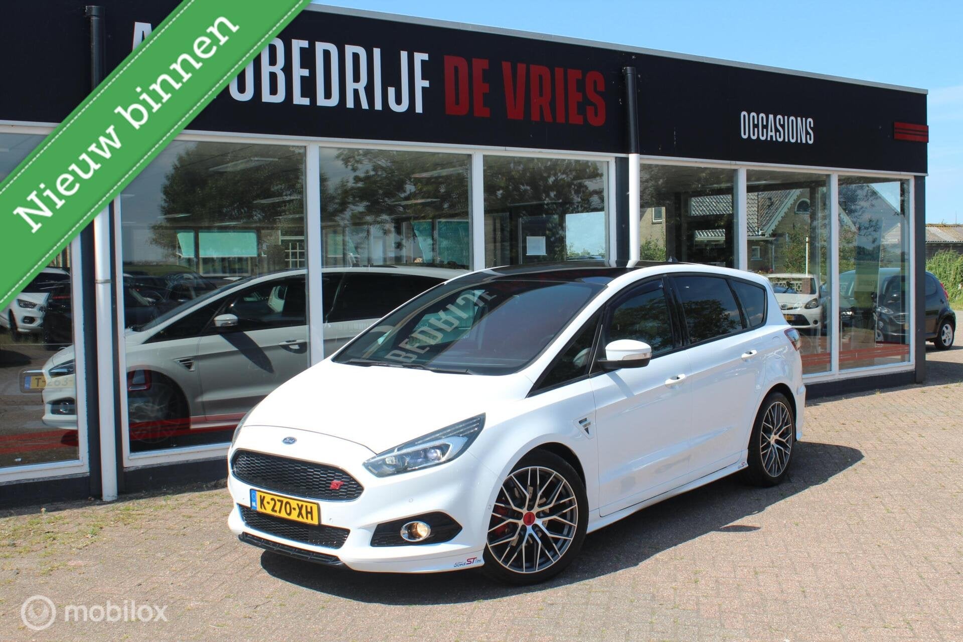 Ford S-Max 1.5 ST-Line Pano/20Inch/Leder/Camera/Trekhaak/Etc, Auto's, Voorwielaandrijving, 15 km/l, Euro 6, 4 cilinders