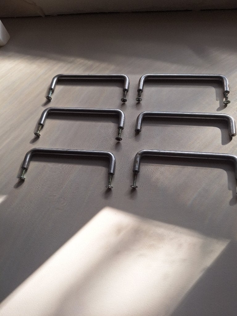 RVS greepjes, Huis en Inrichting, Keuken | Keukenelementen, Minder dan 50 cm, Gebruikt, Ophalen of Verzenden, Minder dan 25 cm