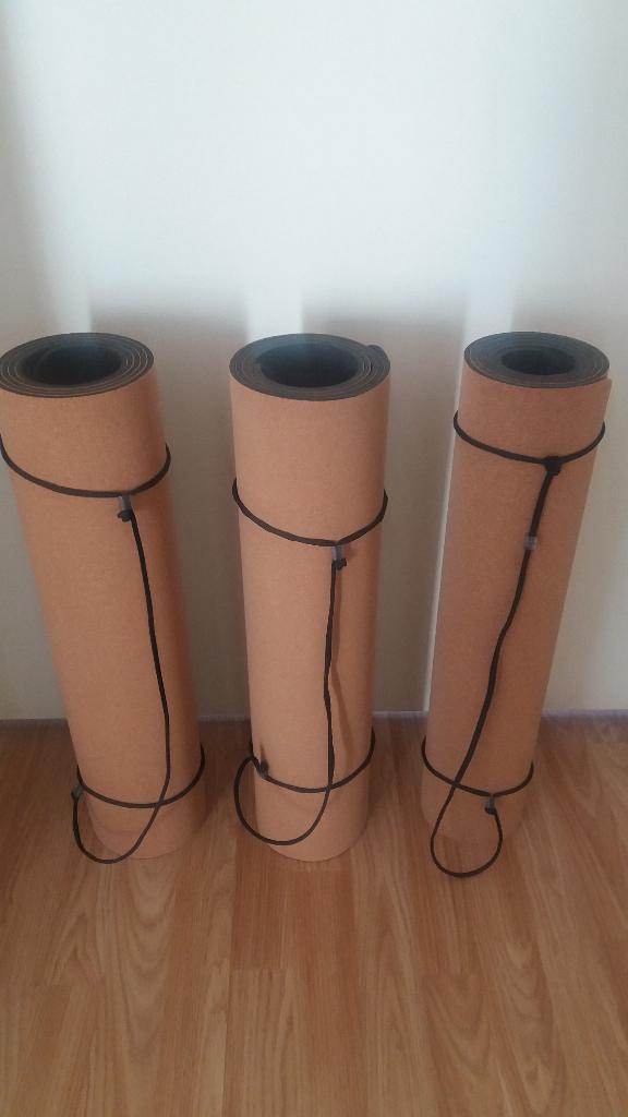 Yoga Matjes. Nieuw. 3 Stuks. Kurk., Ophalen, Nieuw, Yogamat