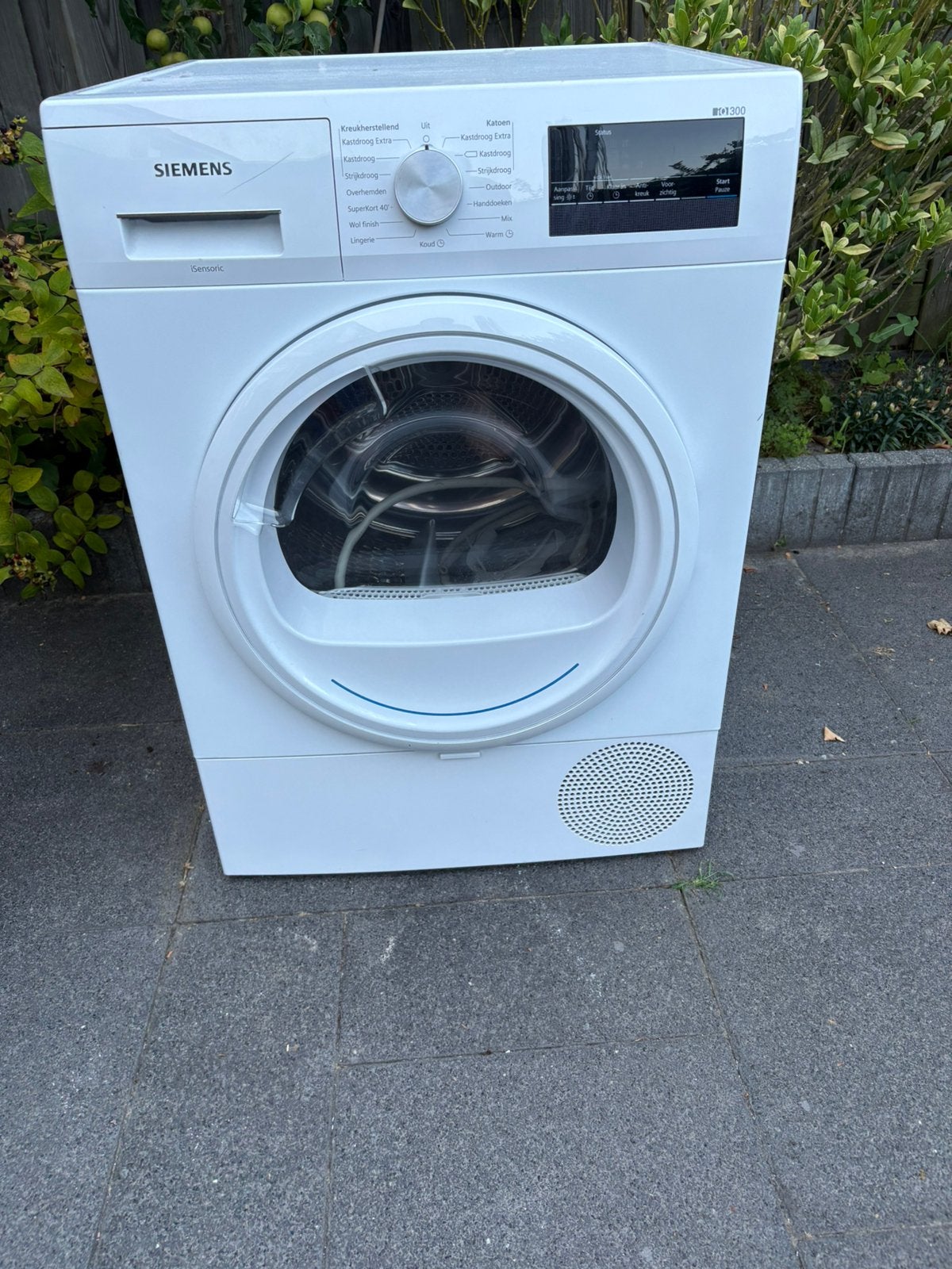 Siemens wantepomp droger, 6 tot 8 kg, Ophalen, Condens, 85 tot 90 cm