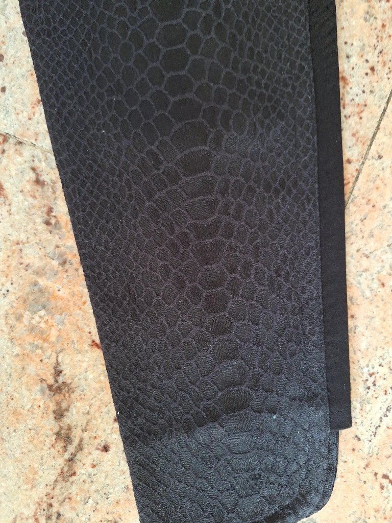 Ted Baker zwarte legging broek slangen print 2 38 M, Verzenden, Zwart, Zo goed als nieuw, Maat 36 (S)