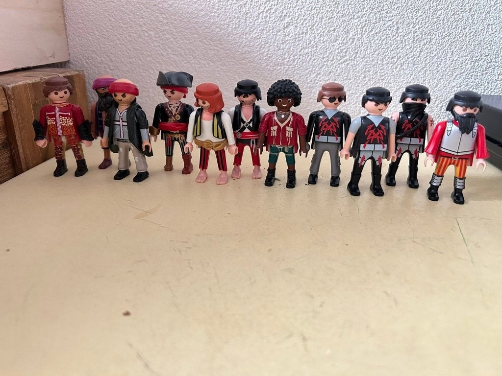 Partij 11 Playmobil piraten en avonturiers figuren, Kinderen en Baby's, Pirates, Gebruikt, Brandstätterstraße 2-10, 90513 Zirndorf, Duitsland