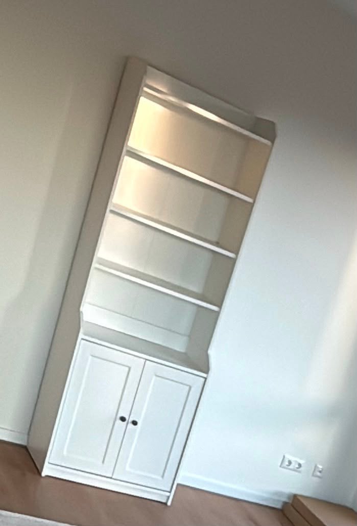 Ikea witte kast boekenkast, Ophalen, Zo goed als nieuw