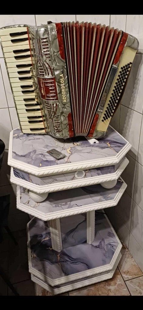 Accordeon, Muziek en Instrumenten, Accordeons, Ophalen, Zo goed als nieuw, Overige merken