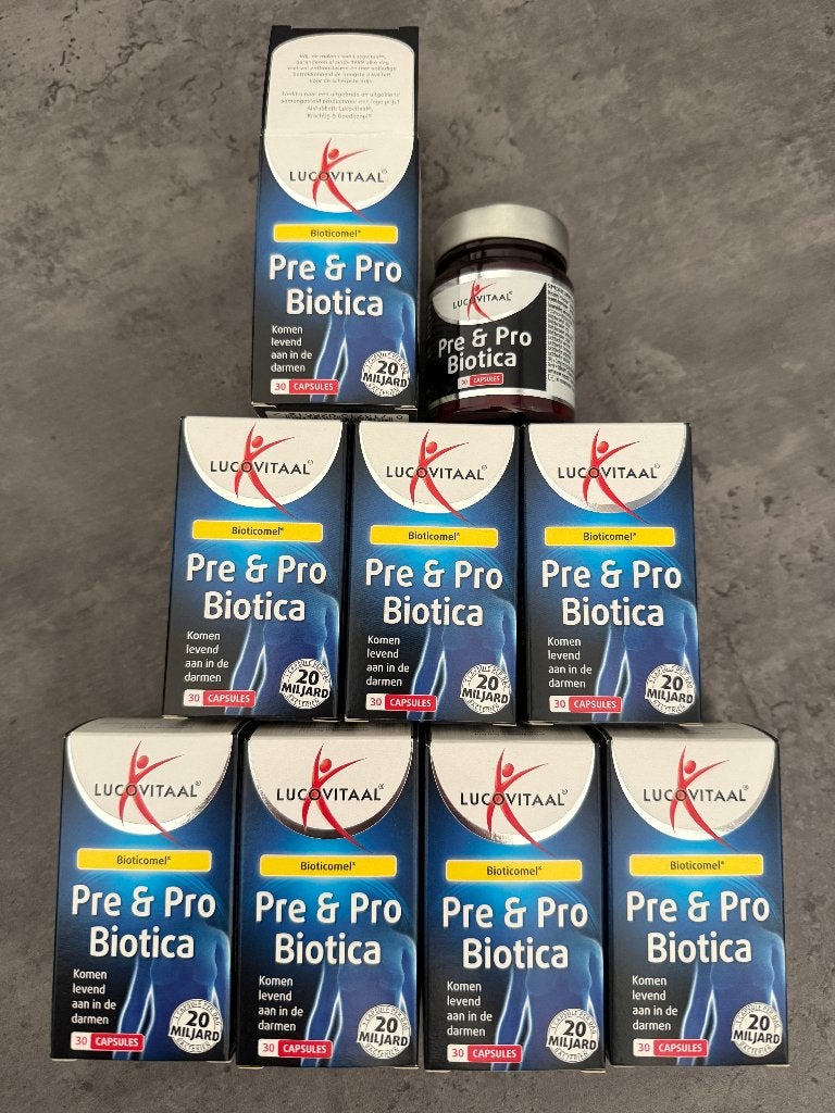 8x Lucovitaal Pre- & Probiotica (houdbaar tot 03-2028), Ophalen of Verzenden, Nieuw, Overige typen