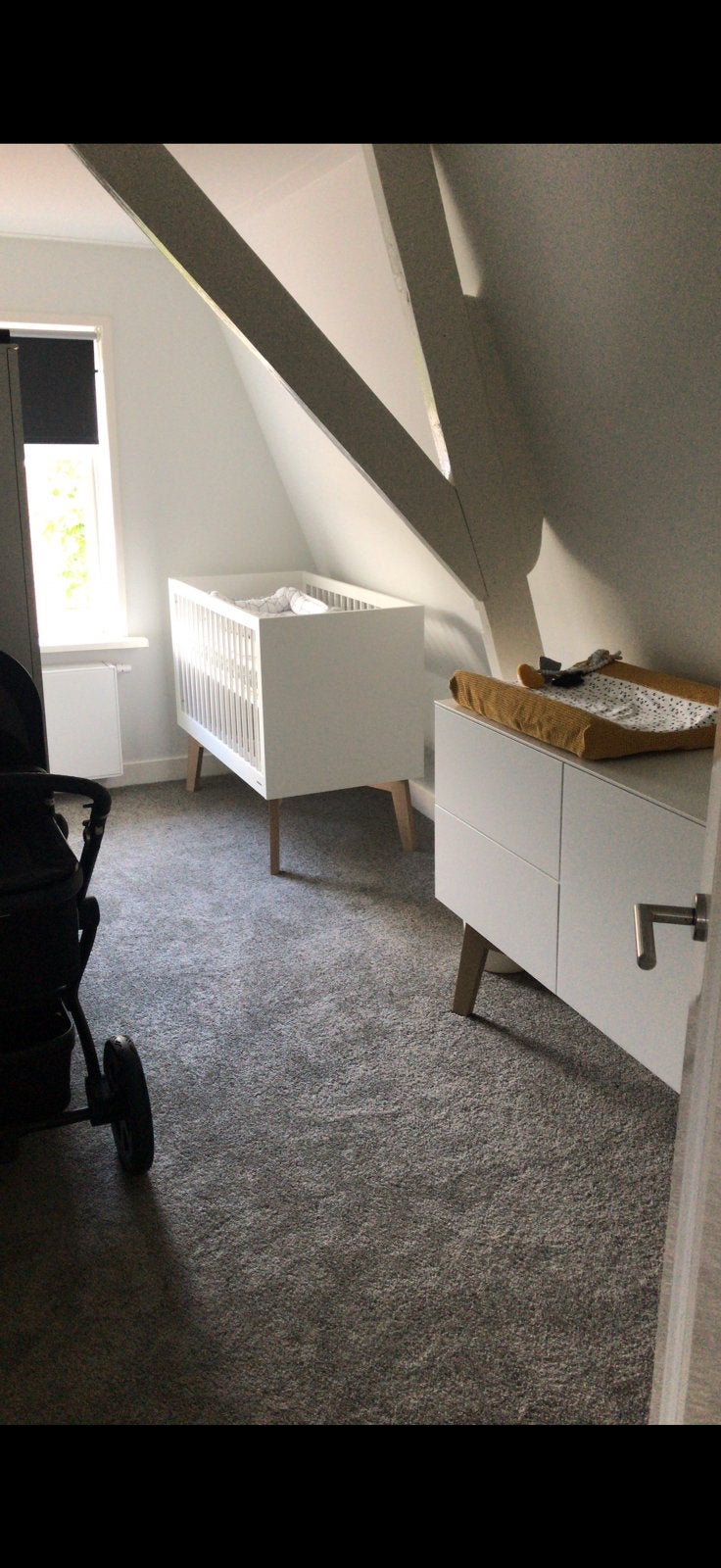 Kidsmill ledikant, Kinderen en Baby's, Ophalen, Zo goed als nieuw, Minder dan 140 cm, Minder dan 70 cm