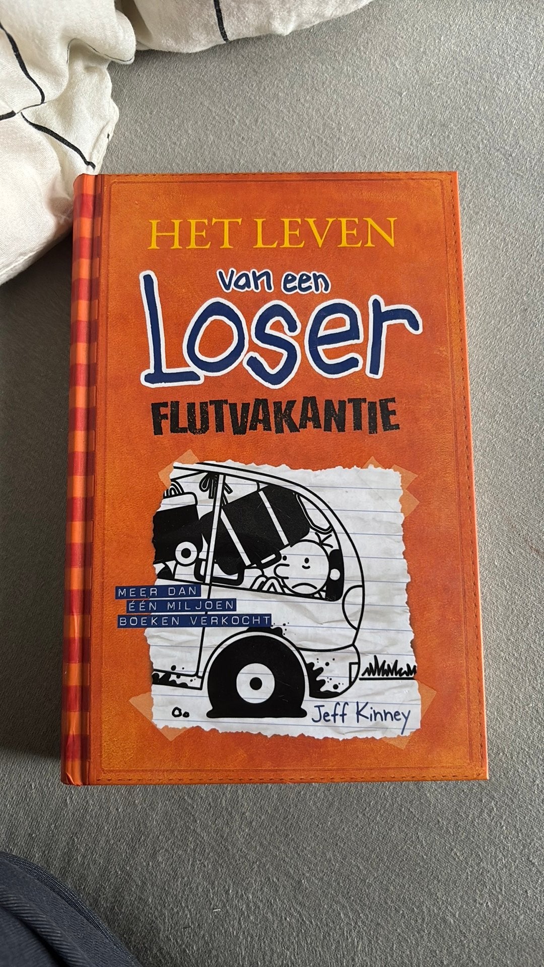 Jeff Kinney - Flutvakantie, Ophalen of Verzenden, Zo goed als nieuw, Jeff Kinney