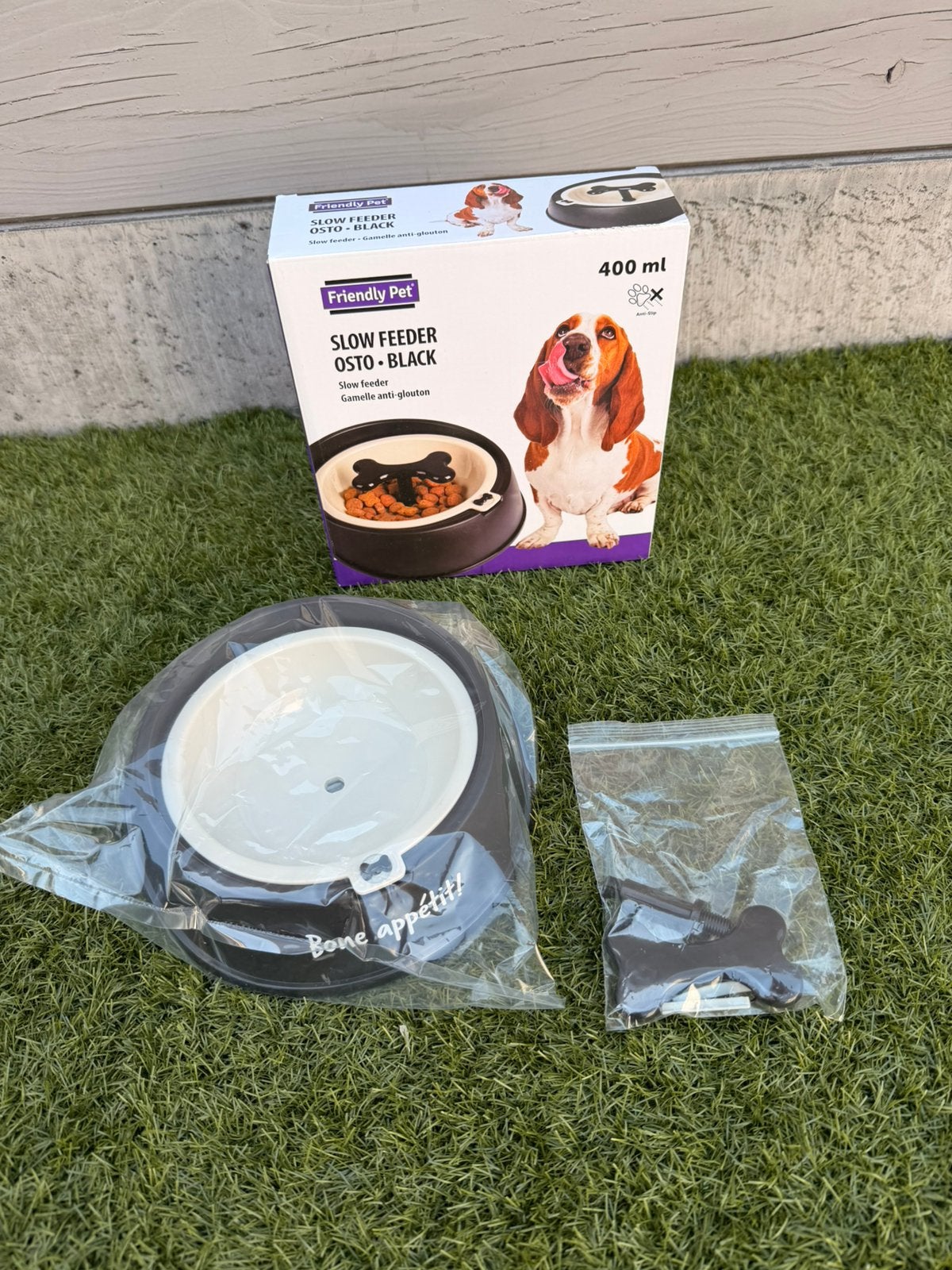Friendly pet Osto slow feeder 400ml, Ophalen of Verzenden, Nieuw