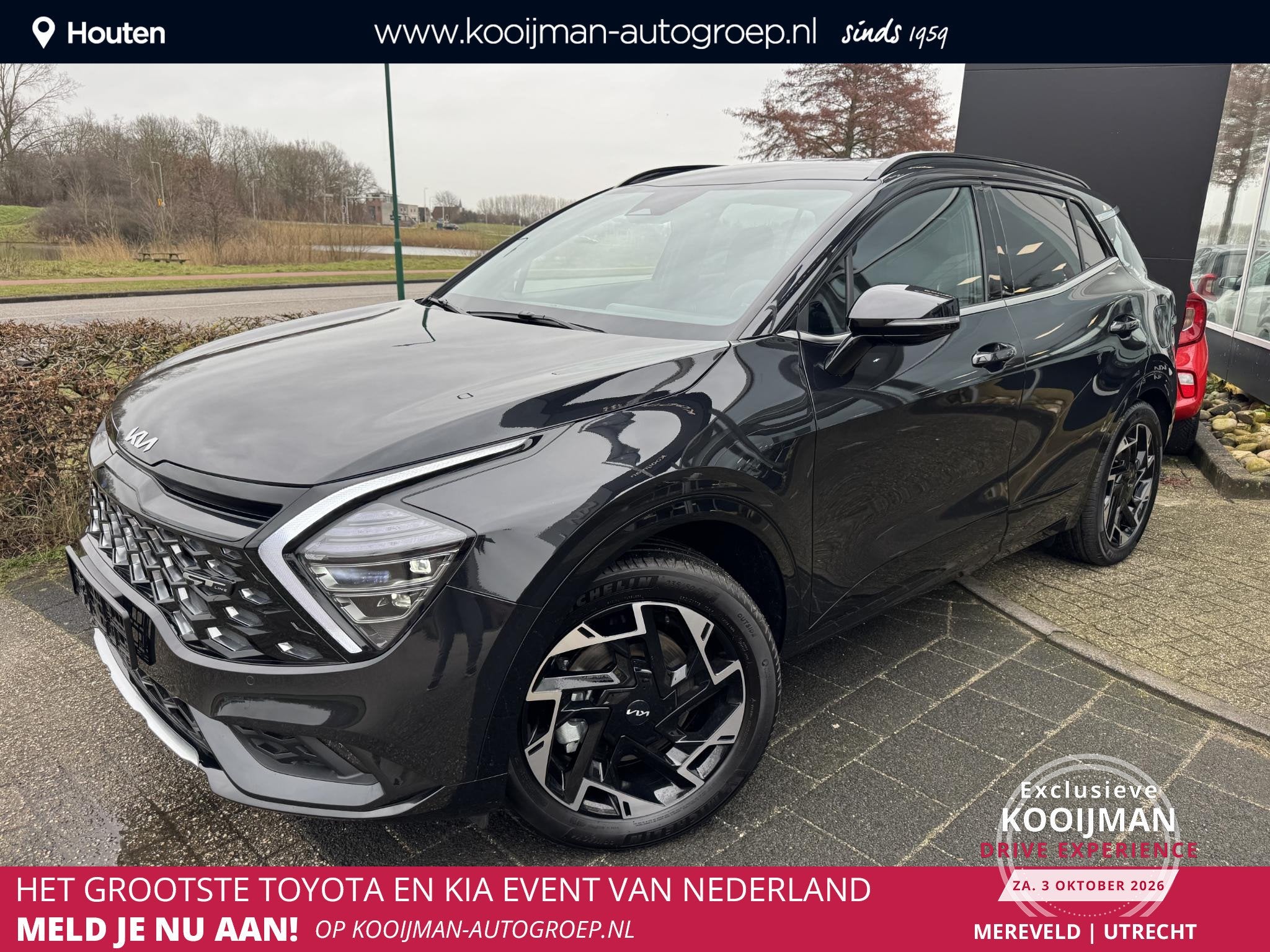 Kia Sportage 1.6 T-GDi Plug-in Hybrid AWD GT-Line Nieuwe Aut, Auto's, Automaat, 14 kWh, Gebruikt, Euro 6