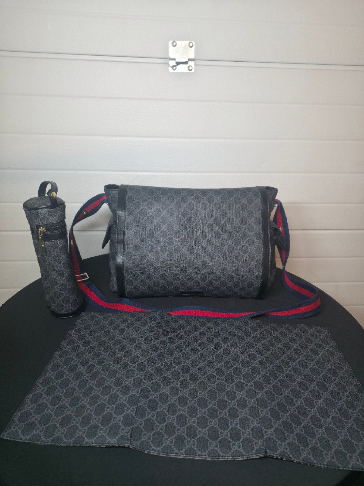 Gucci luiertas met veel opbergvakken en accessoires, Ophalen of Verzenden