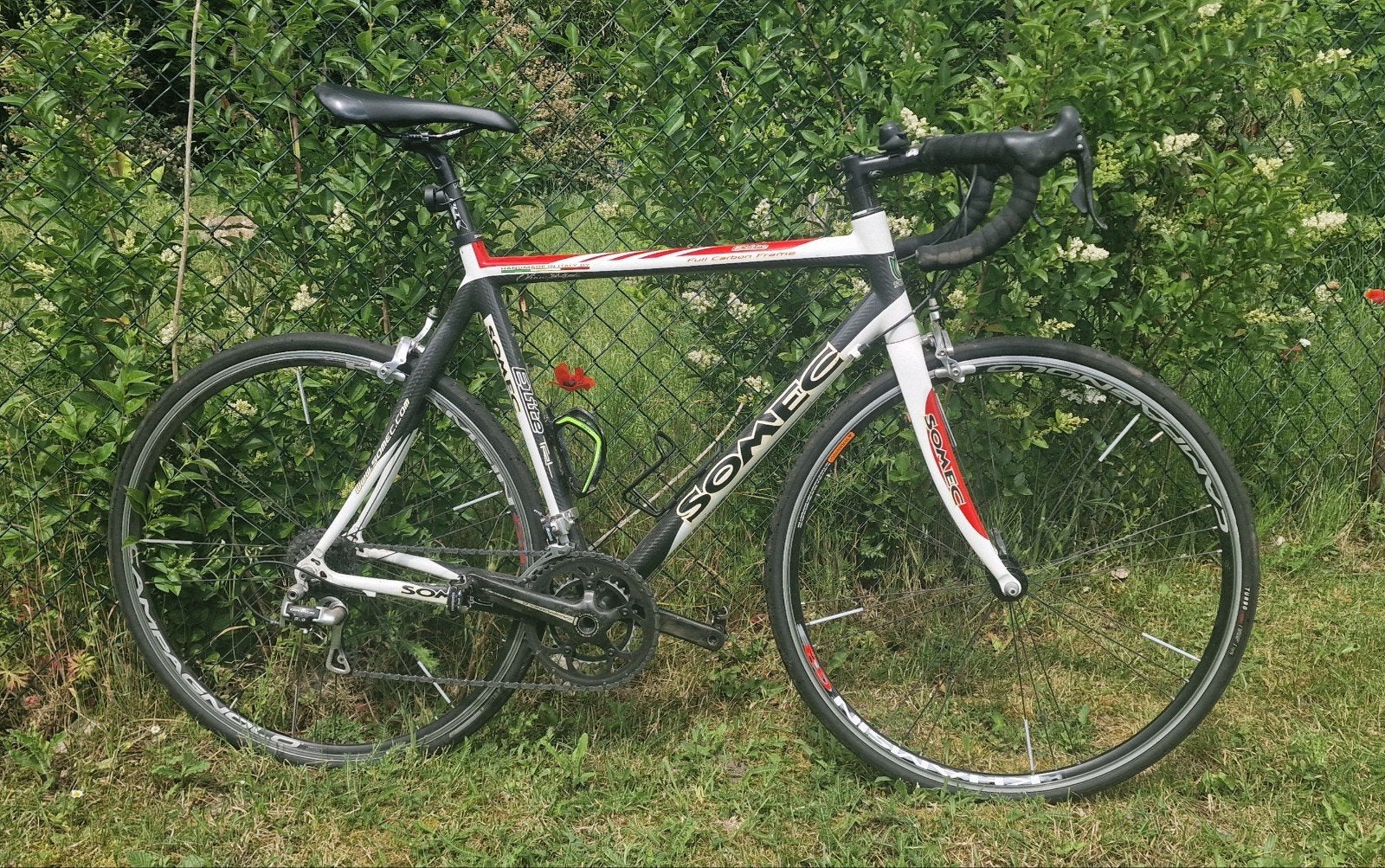 Somec Elite racefiets - Full Carbon Frame. 20 versnellingen, Fietsen en Brommers, Fietsen | Racefietsen, 28 inch, Gebruikt, Carbon