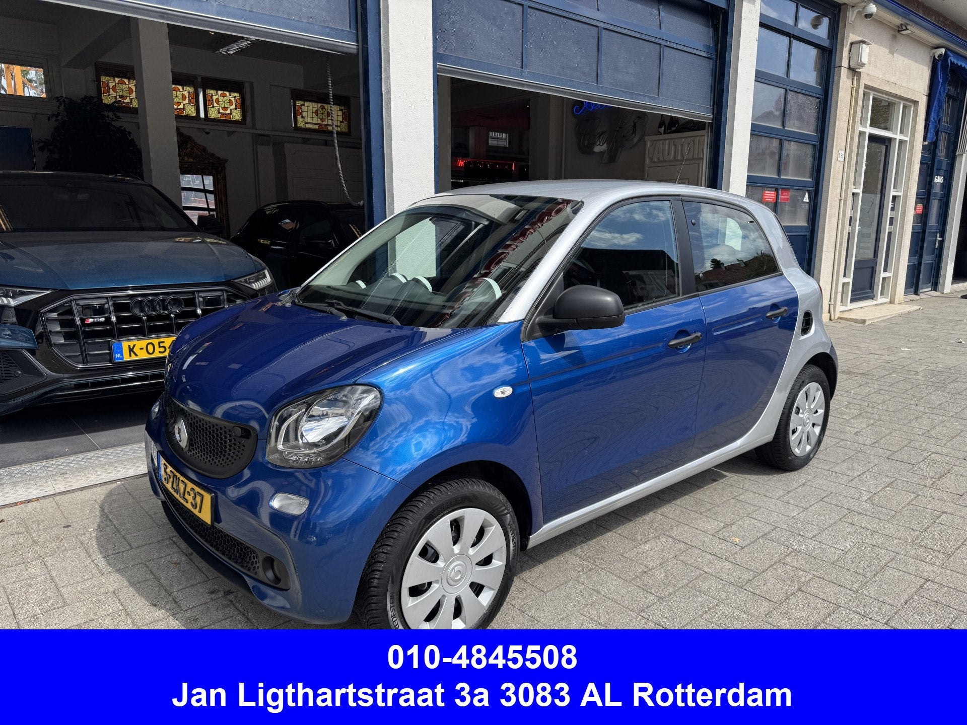 Smart Forfour 1.0 Essential Edition NL AUTO. (bj 2015), Auto's, Achterwielaandrijving, Gebruikt, Start-stop-systeem, Origineel Nederlands