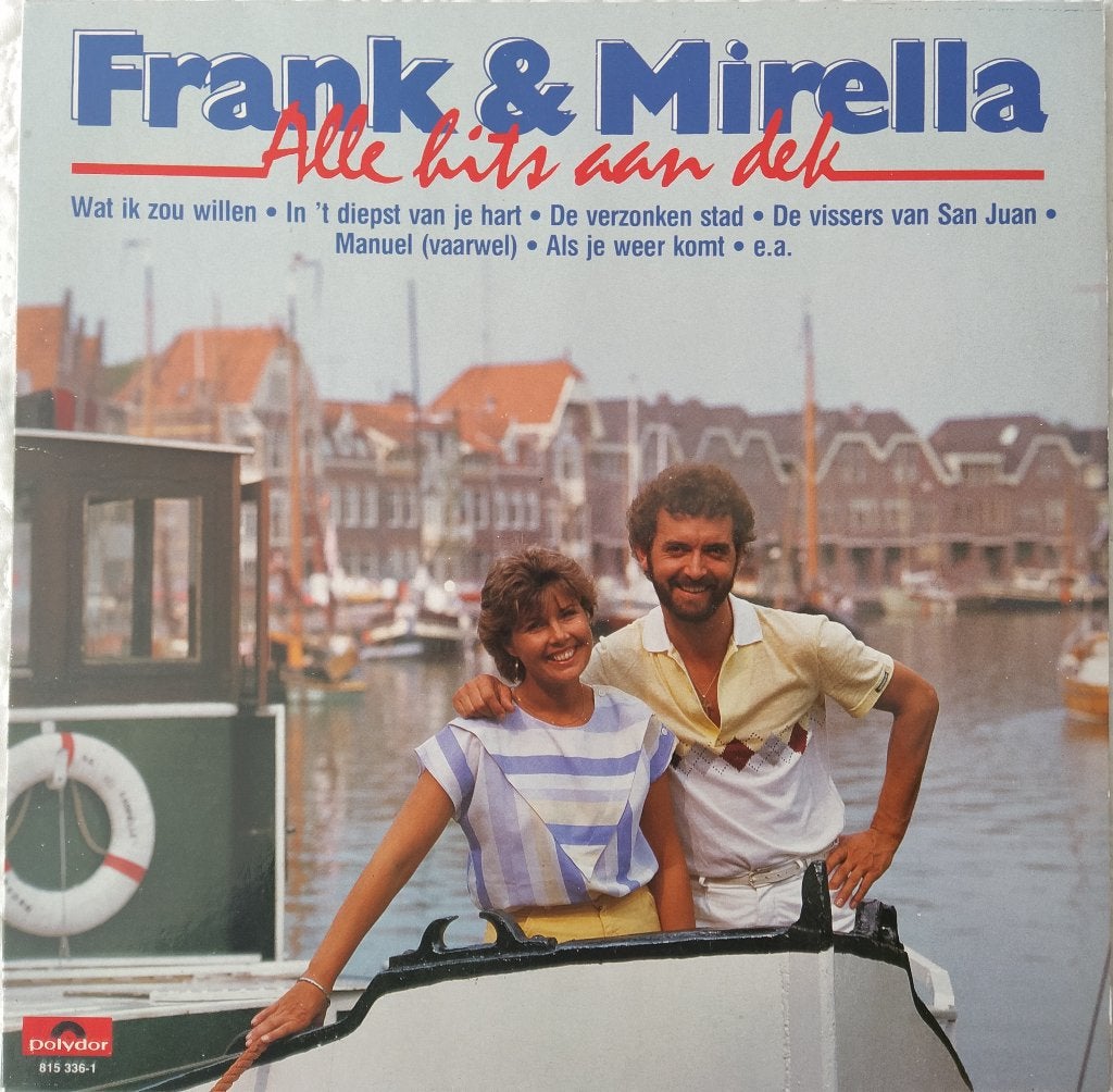 Frank & Mirella - Alle hits aan dek (1 LP) (1984) Als nieuw!, Cd's en Dvd's, Vinyl | Overige Vinyl, LP, 10 inch, Verzenden, Zo goed als nieuw