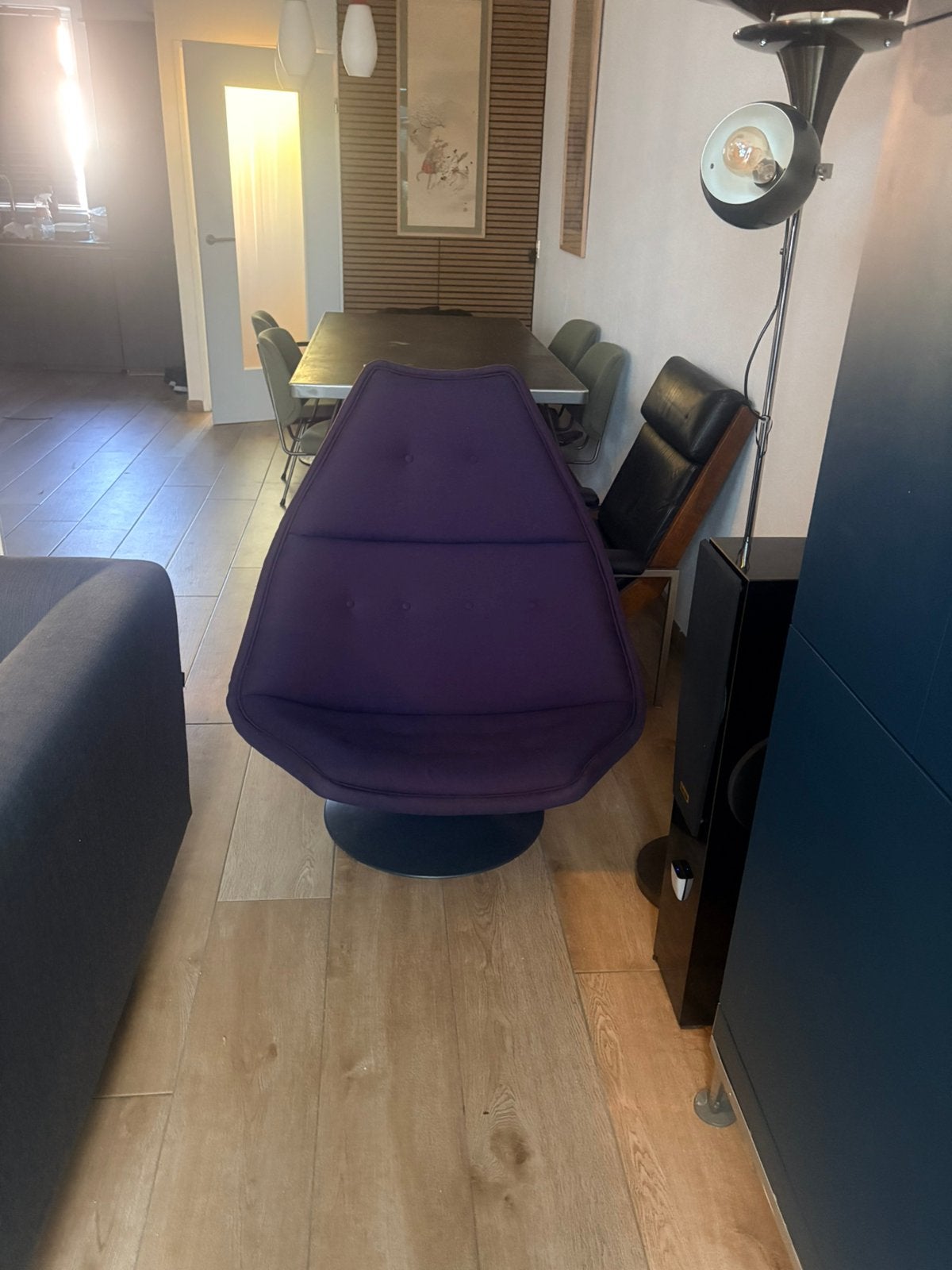 Artifort f serie, Ophalen, Zo goed als nieuw, 75 tot 100 cm, Stof