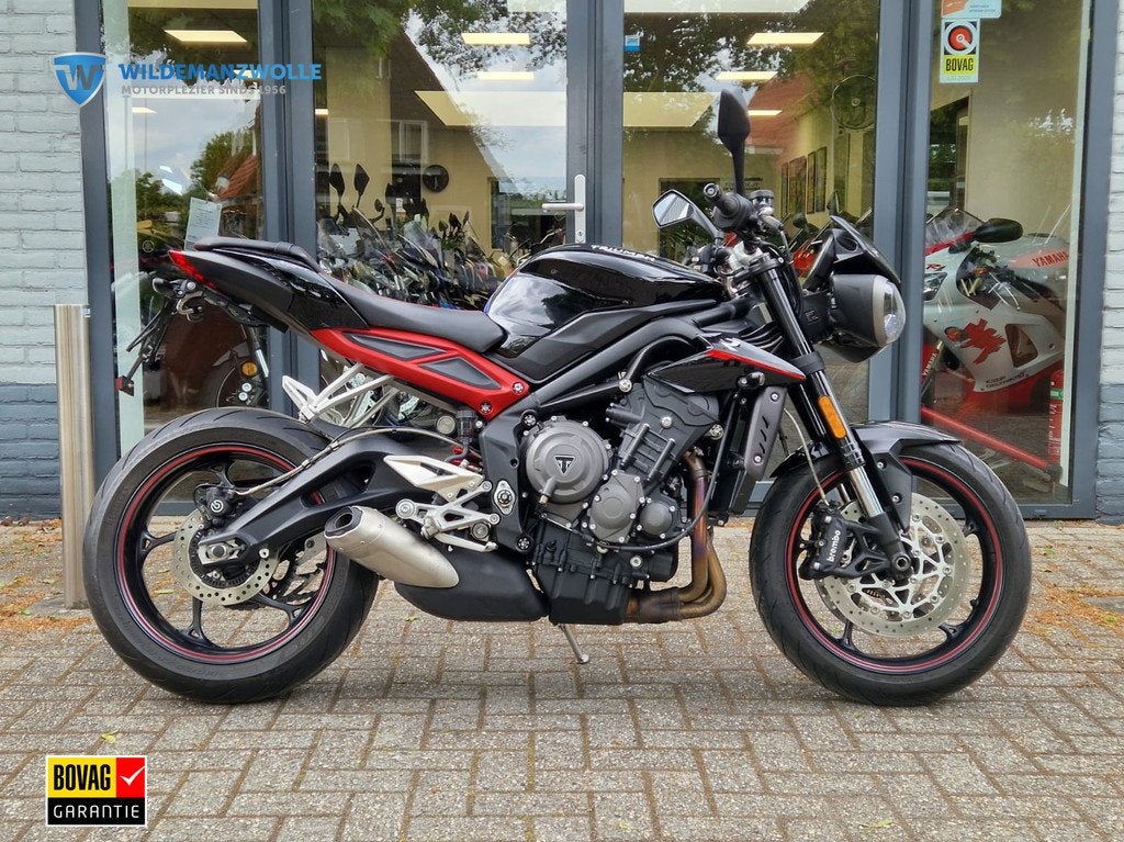 Triumph Street Triple 765 R, Bedrijf, 765 cc, Meer dan 35 kW, Traction Control