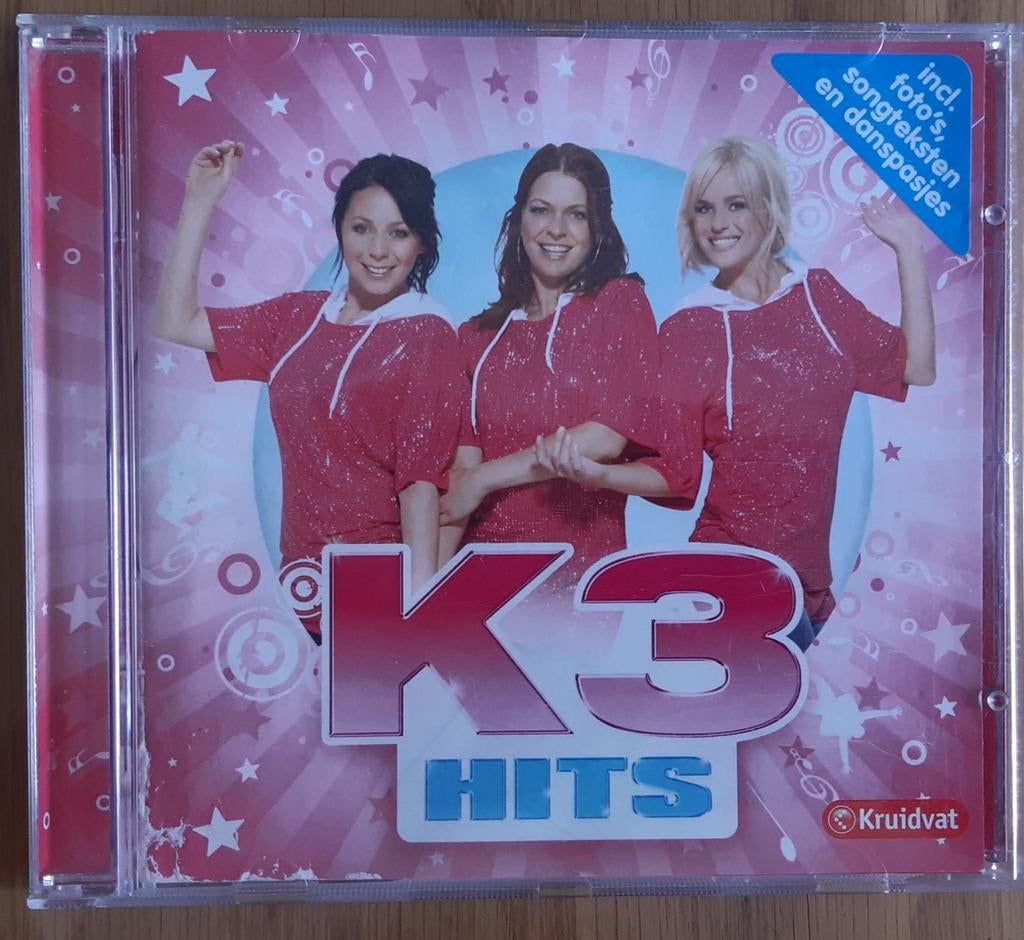 K3 Hits CD - Inclusief songteksten en danspasjes, Ophalen of Verzenden, Gebruikt, Muziek, 6 tot 9 jaar