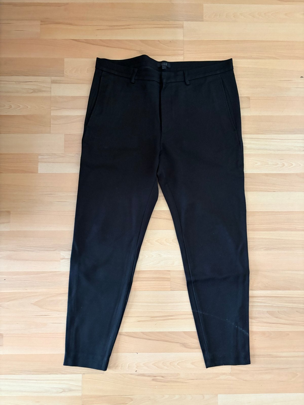 COS broek met rits aan de onderkant, Zwart, Maat 42/44 (L), Ophalen of Verzenden, Lang