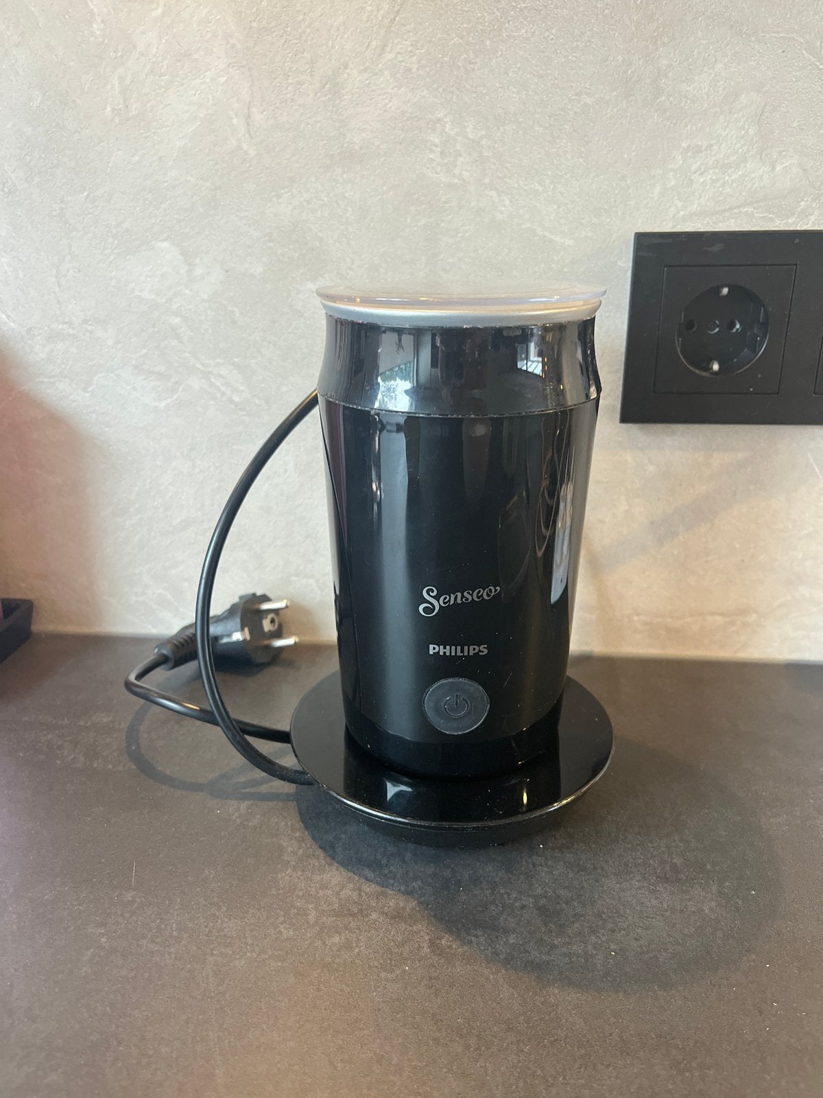 Senseo Melkopschuimer - Perfect Melkschuim voor Koffie, Ophalen of Verzenden, Gebruikt, Elektrische melkopschuimer