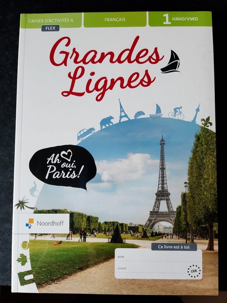 Grandes Lignes Havo/VWO 1 flex cahier d'activités A en B, Boeken, Ophalen of Verzenden, Nieuw, Overige niveaus, Frans