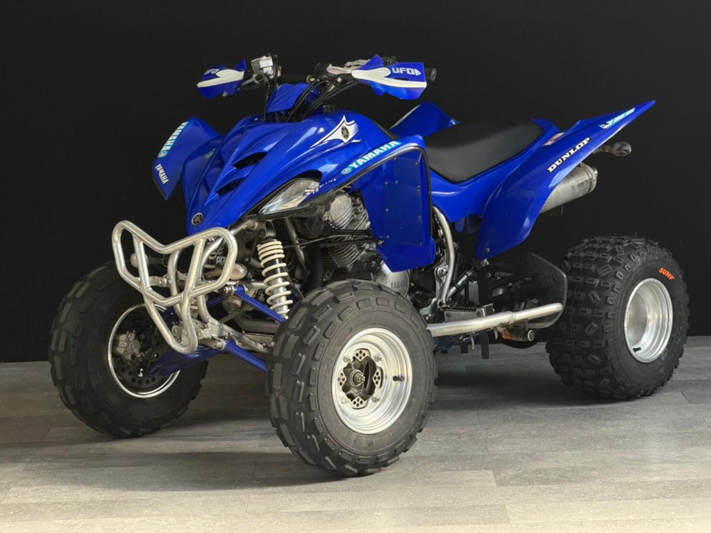 Yamaha Raptor 350 R 2007 double exhaust yfm 350 NL kenteken!