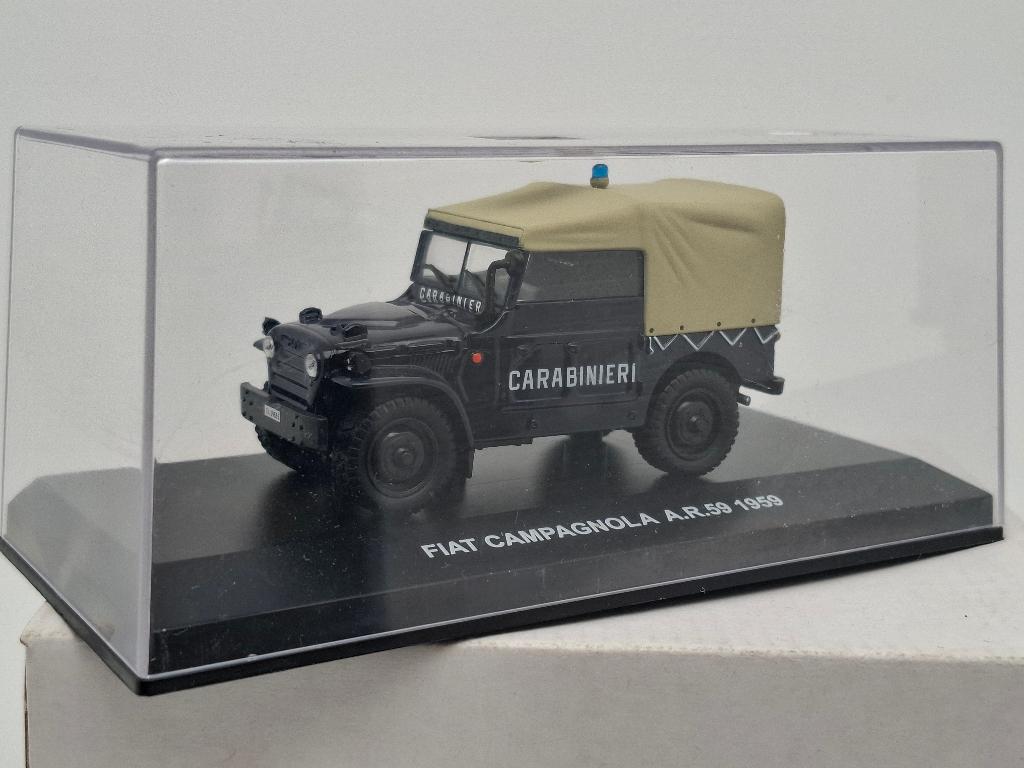 Fiat Campagnola (1959) Carabinieri - 1/43, Verzenden, Zo goed als nieuw, Auto, Overige merken