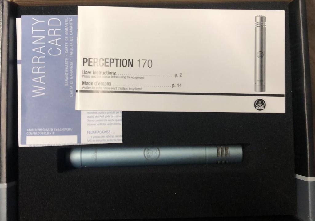 AKG Perception170 Small-diaphragm Condenser Cardioid Micro, Muziek en Instrumenten, Microfoons, Studiomicrofoon, Ophalen of Verzenden