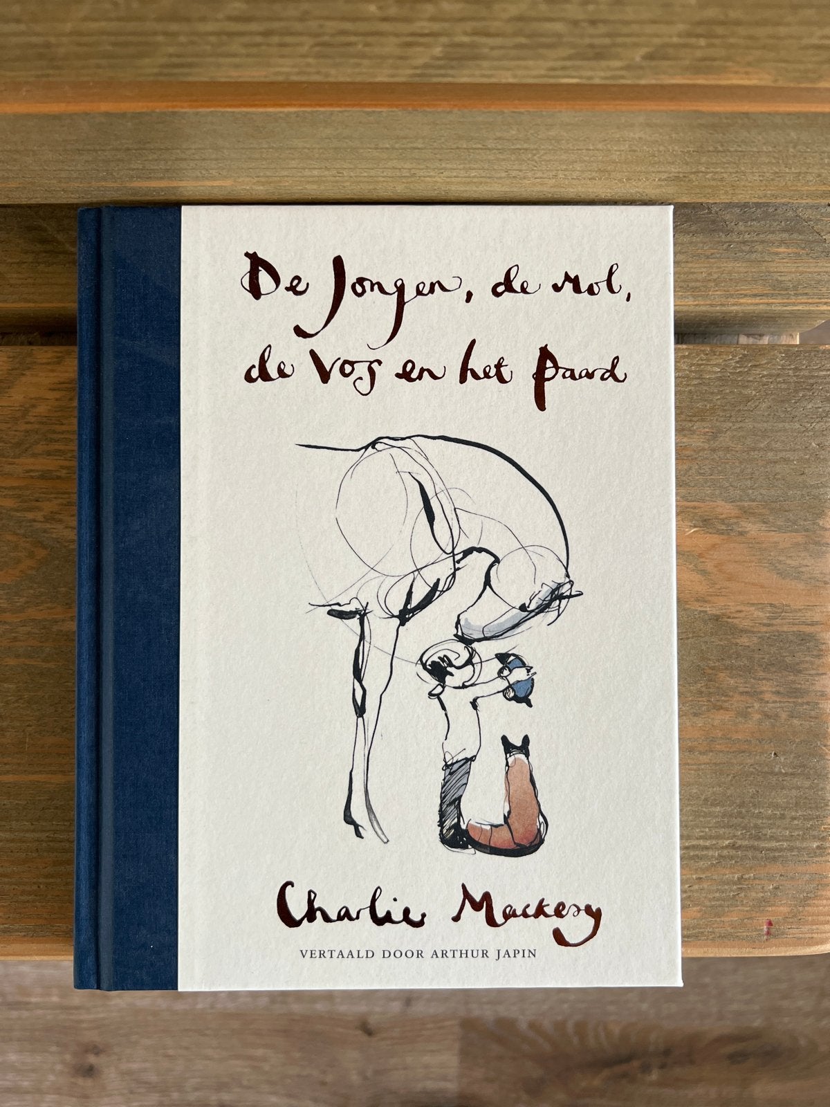 De Jongen, de Mol, de Vos en het Paard - Charlie Mackesy, Boeken, Ophalen of Verzenden, Zo goed als nieuw, Nederland