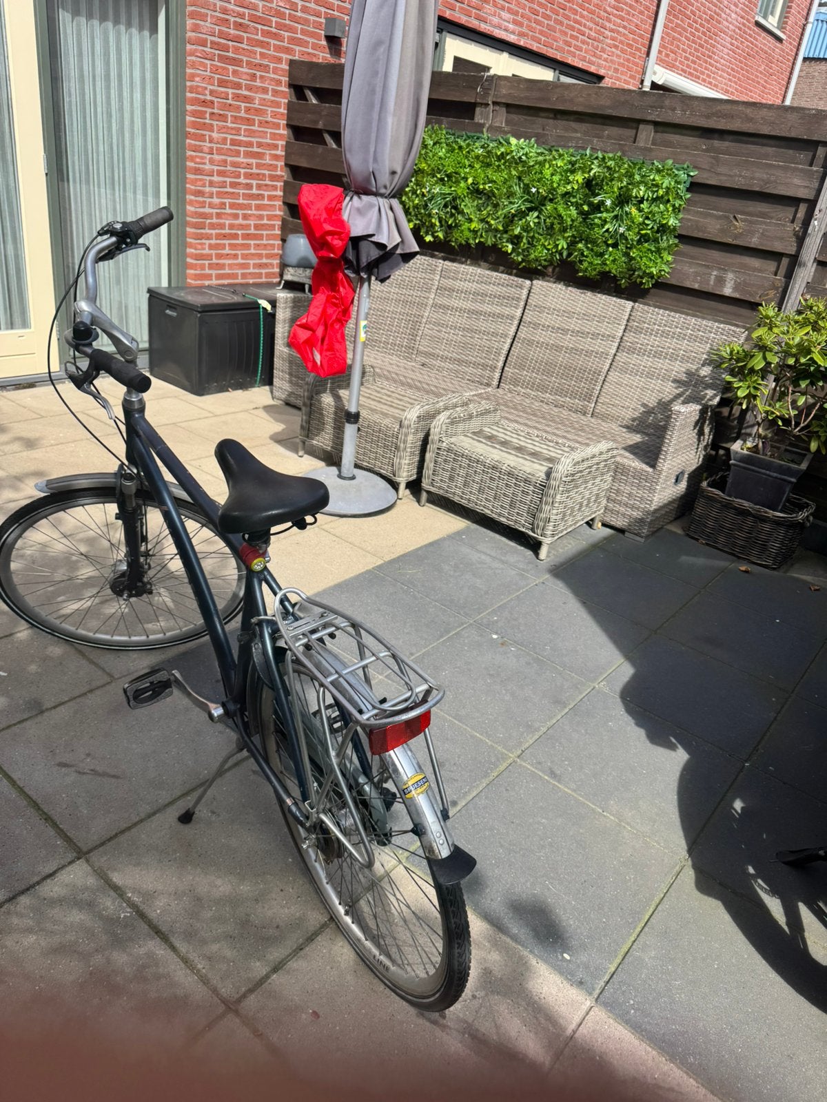 Herenfiets 28 inch, Fietsen en Brommers, Fietsen | Driewielfietsen, Ophalen, Zo goed als nieuw