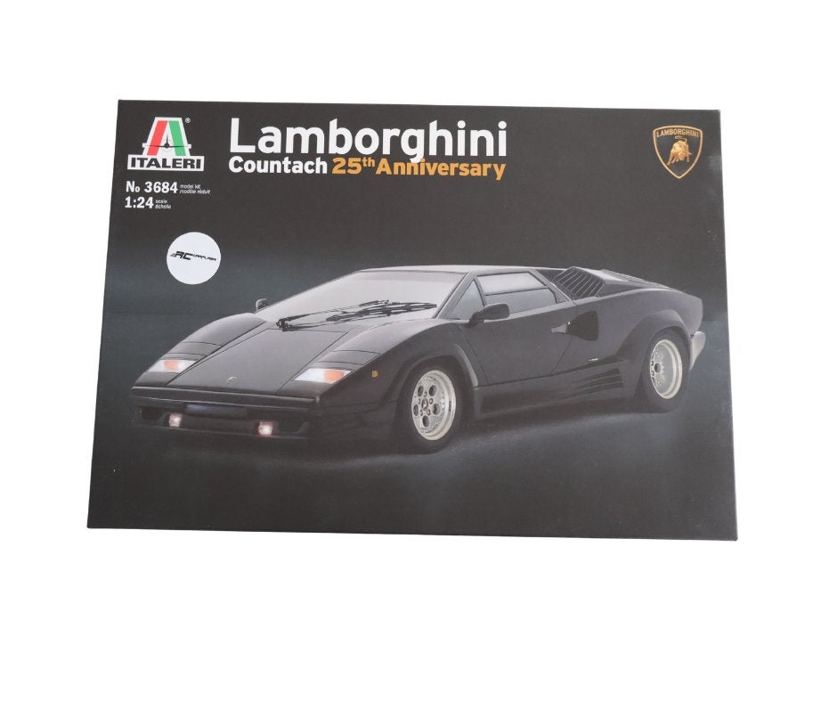 Italeri LAMBORGHINI COUNTACH 25 1/24 ITA-3684, Hobby en Vrije tijd, Modelbouw | Auto's en Voertuigen, Groter dan 1:32, Nieuw, Ophalen of Verzenden