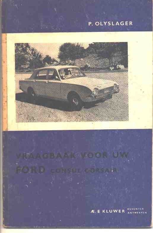 Oldtimer vraagbaak Ford Consul Corsair va 1964, Ophalen of Verzenden