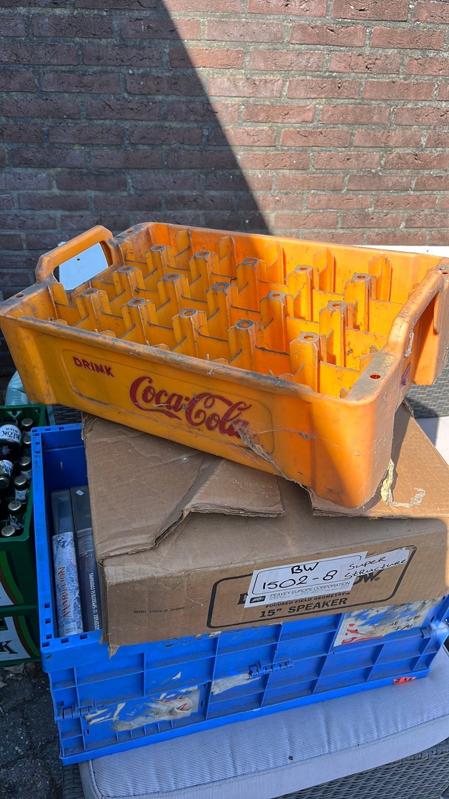 Oude Fanta Flesjes jaren 70 vorige eeuw (vintage vaasjes), Ophalen of Verzenden, Gebruikt, Verpakking
