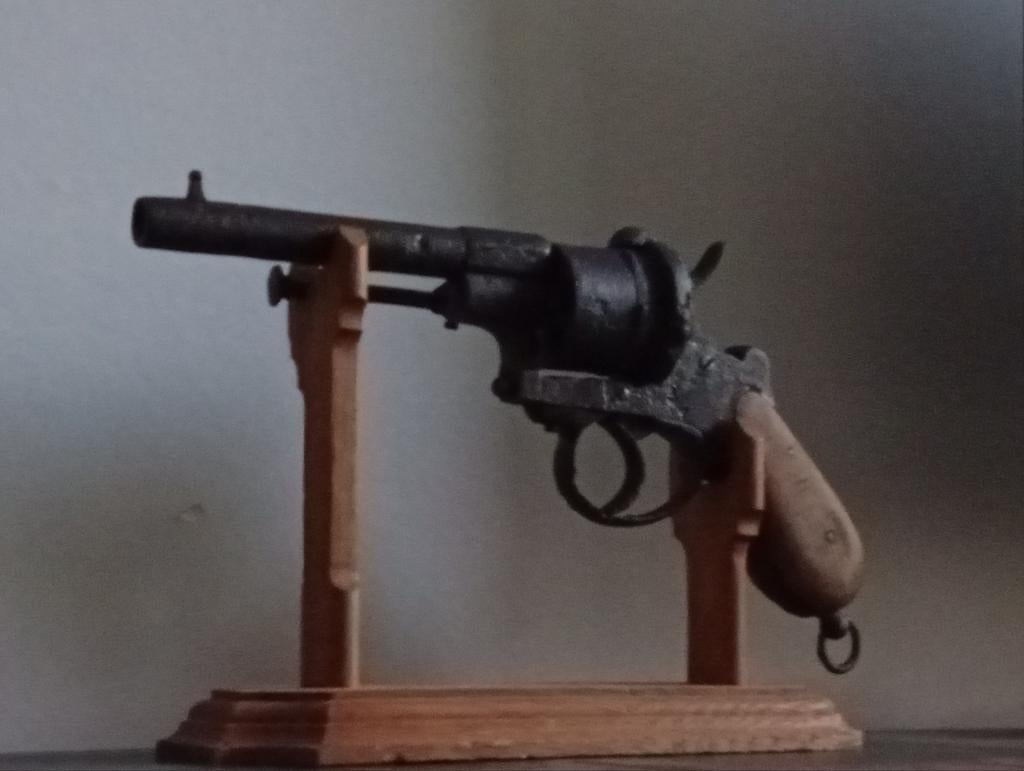 Franse M1858 Revolver WOI Somme, Ophalen of Verzenden, Landmacht, Overige gebieden, Hulzen of Bodemvondsten