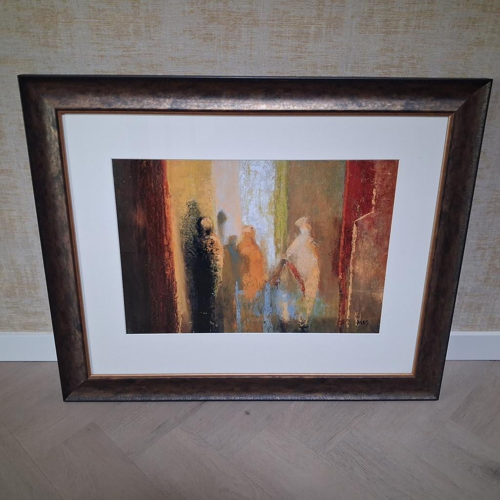 Schilderij, Antiek en Kunst, Kunst | Schilderijen | Klassiek, Ophalen of Verzenden