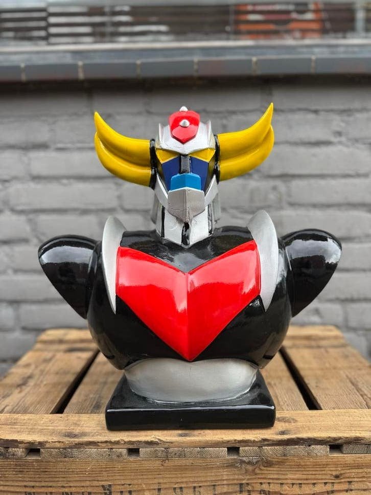 Grendizer Buste - Vintage Robot Anime Figuur, Ophalen, Zo goed als nieuw, Fantasy