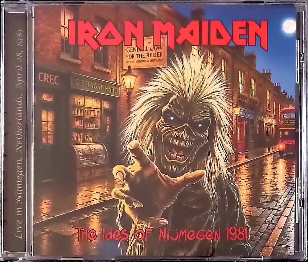 Iron Maiden - The Ides of Nijmegen 1981 (Live CD), Ophalen of Verzenden, Zo goed als nieuw, Heavy metal, Album