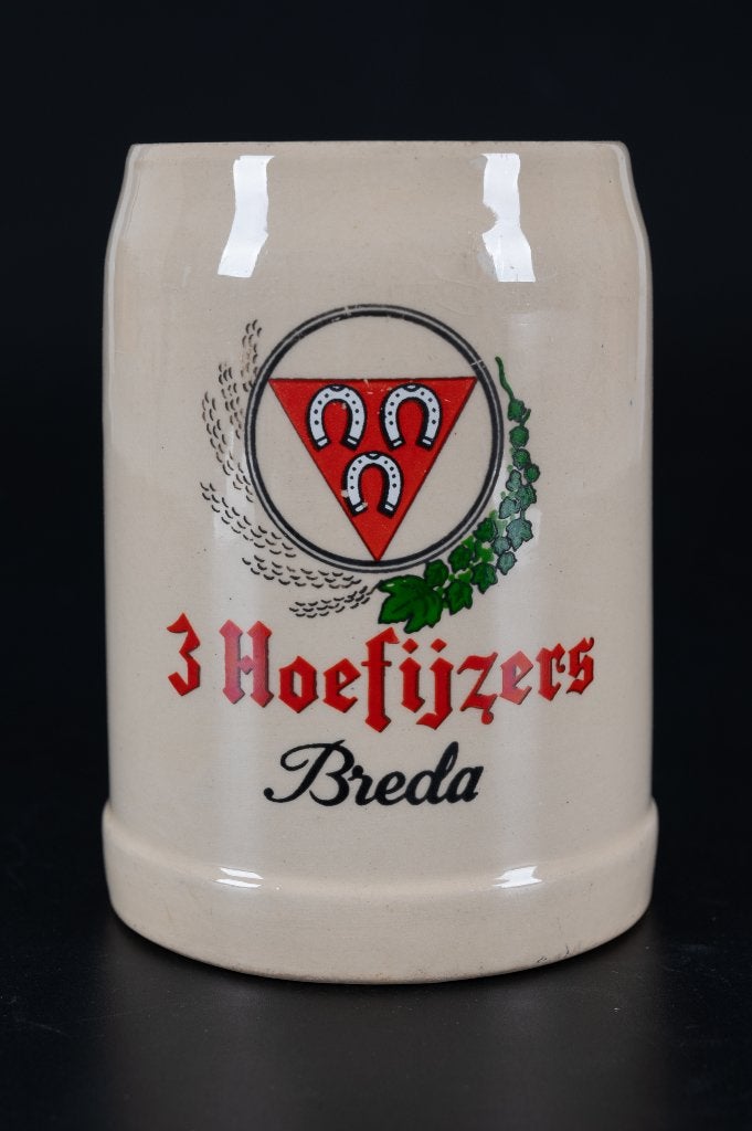 Bier pul 3 Hoefijzers Breda, Ophalen of Verzenden, Gebruikt, Pul(len), Overige merken