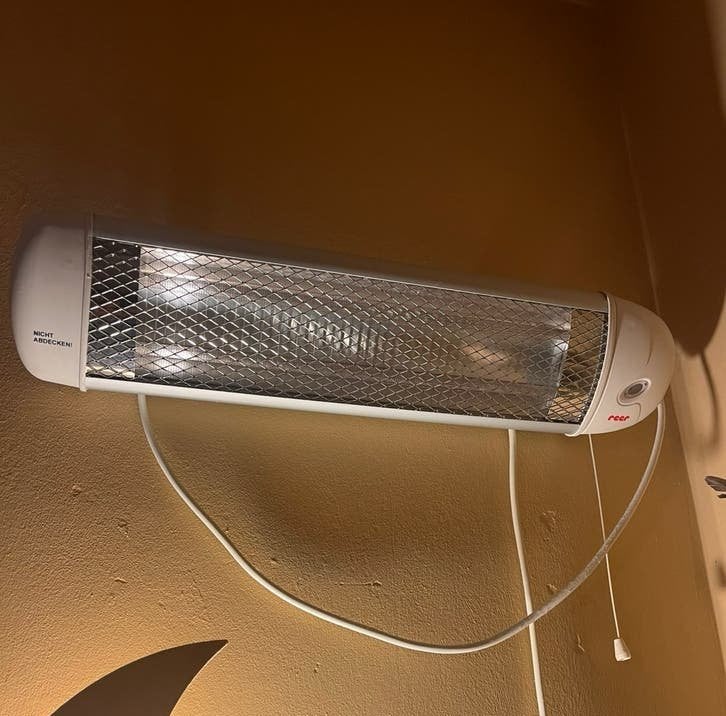 Reer warmtelamp voor boven de commode, Ophalen of Verzenden, Zo goed als nieuw, Overige typen
