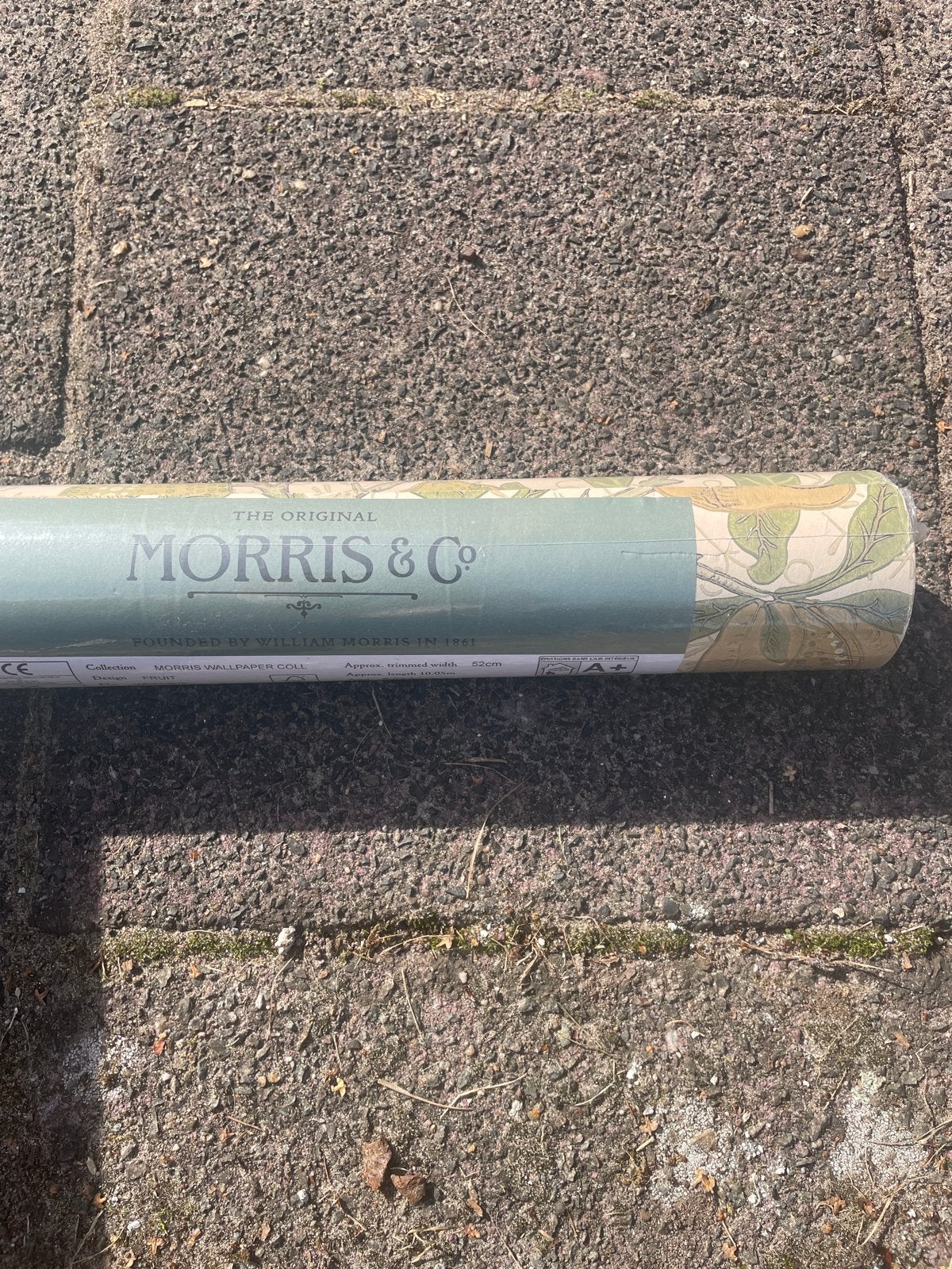 Morris & Co. Behang - Design: Fruit, Bladeren, Overige merken, Ophalen of Verzenden, Klassiek