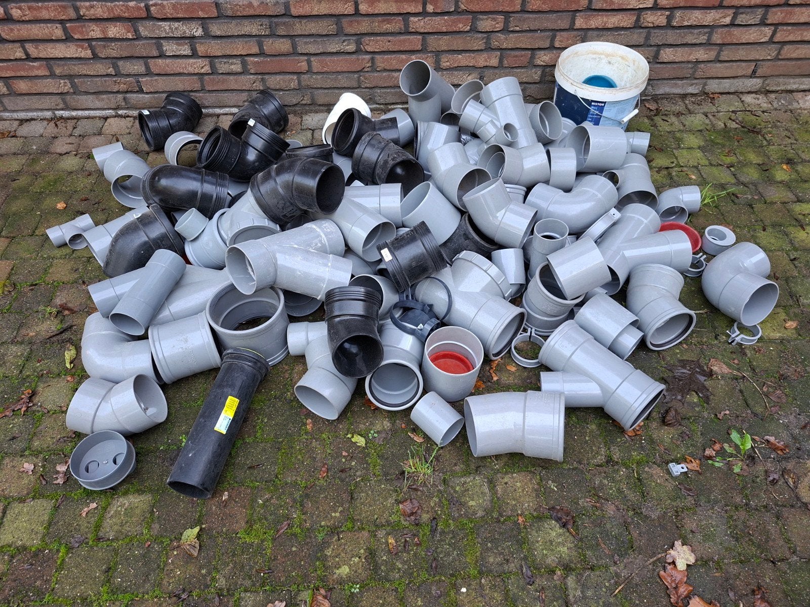 pvc en pp hulpstukken, Bochten, Pvc, Ophalen of Verzenden, Minder dan 2 meter