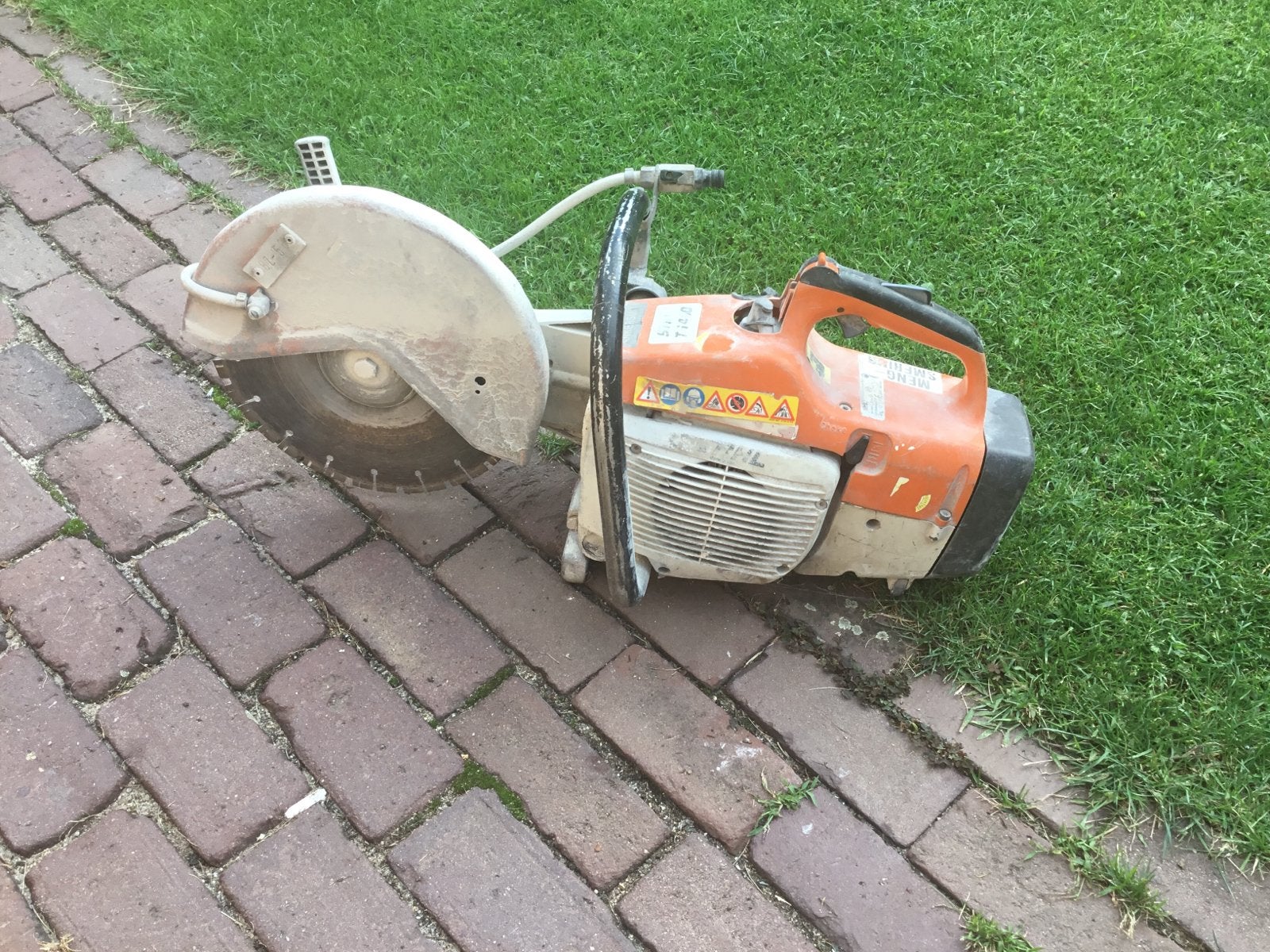 Stihl TS 400 doorslijper - Krachtige en betrouwbare zaag, Gebruikt, 70 mm of meer, Overige typen, Ophalen of Verzenden