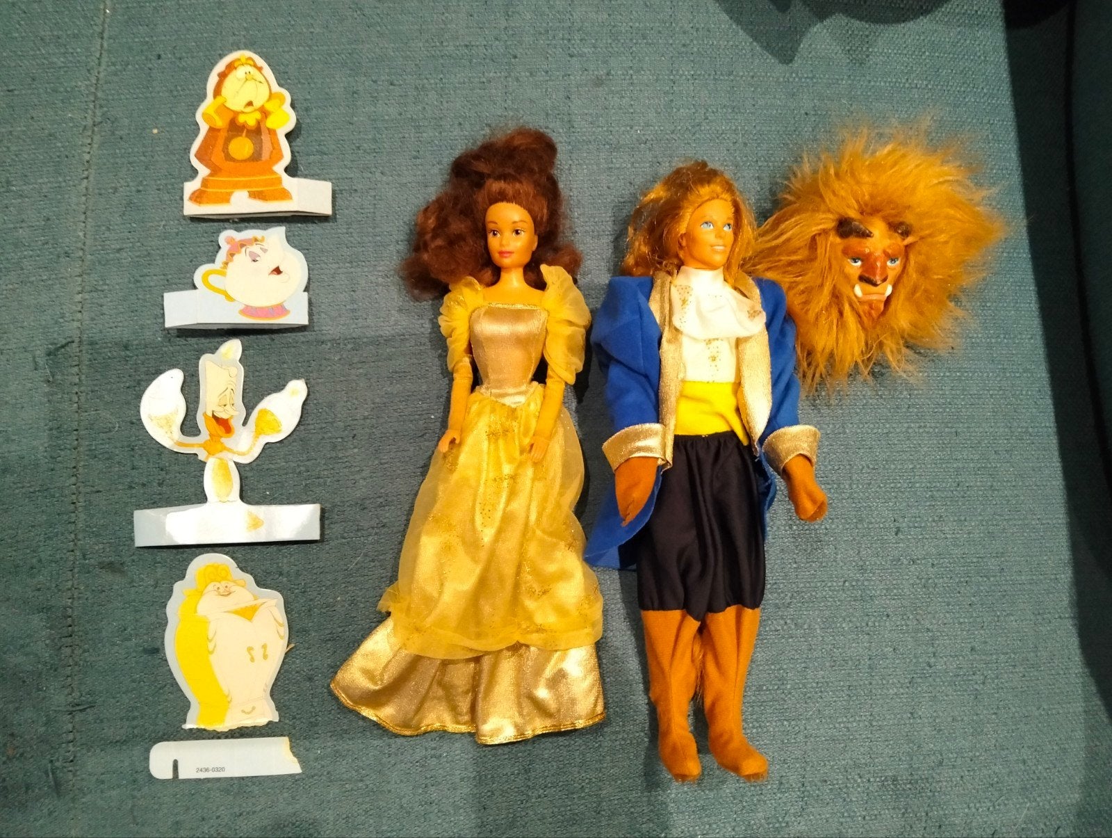 Disney Belle en het Beest  Barbie poppen met accessoires, Ophalen