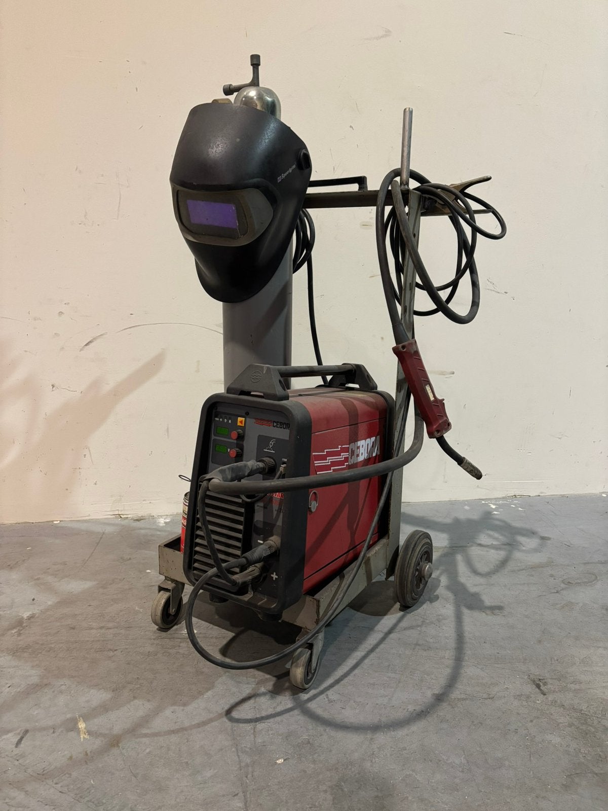 MIG LASAPPARAAT CEBORA TRI STAR 1636/M, Ophalen, Gebruikt, 150 tot 250 ampère, Co2