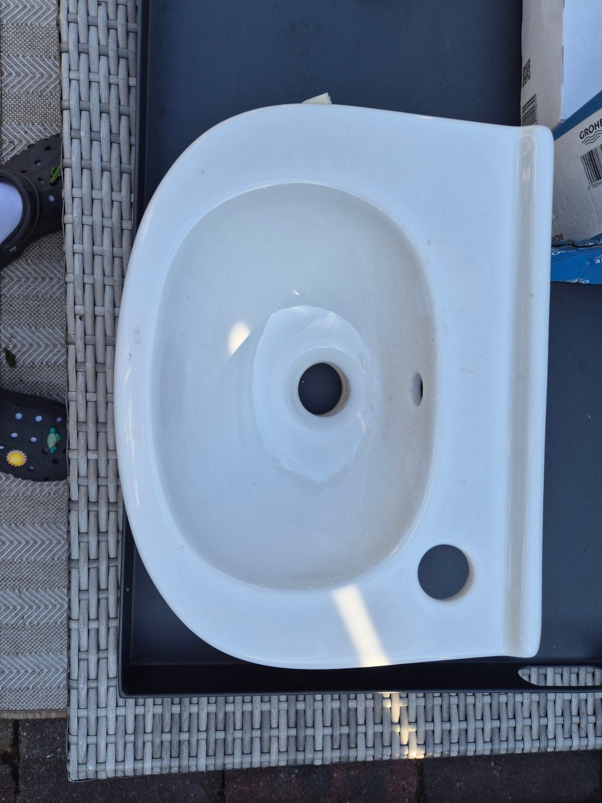 Villeroy & Boch wastafel met Hansgrohe kraan, Ophalen of Verzenden