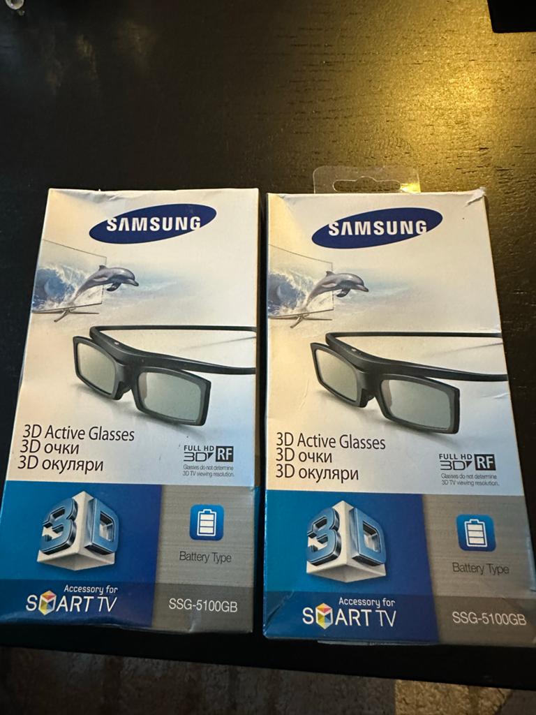 Samsung Full HD 3D Brillen (2 stuks) - SSG-5100GB, Ophalen of Verzenden, Nieuw