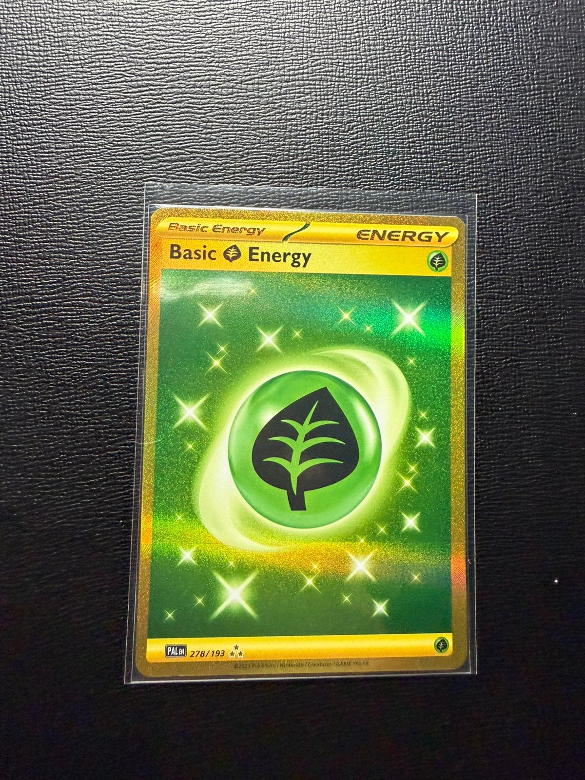 Basic Grass Energy Paldea Evolved 278/193, Ophalen of Verzenden, Nieuw, Losse kaart