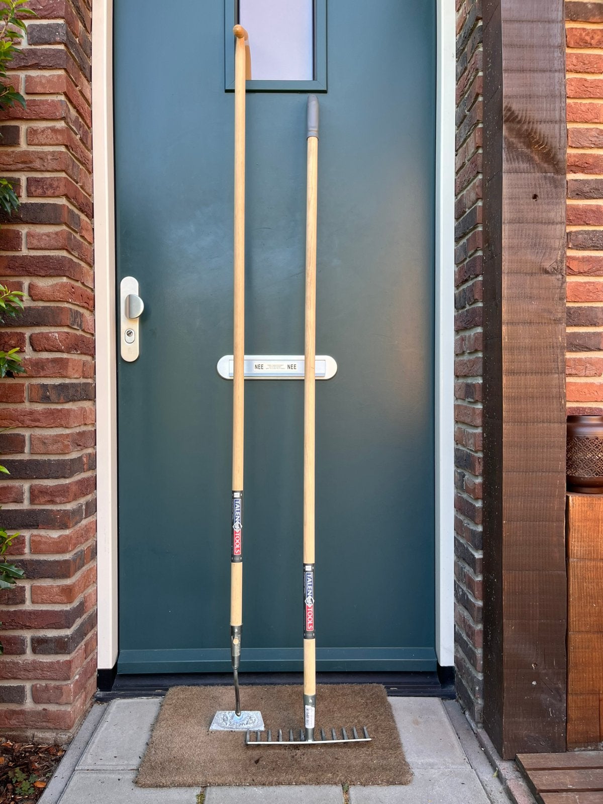 Hark en schoffel Talen Tools, Ophalen, Zo goed als nieuw, Hark